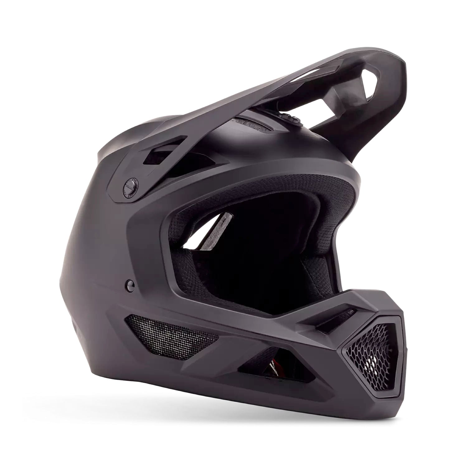 fox rampage helmet 2025-color-matte black