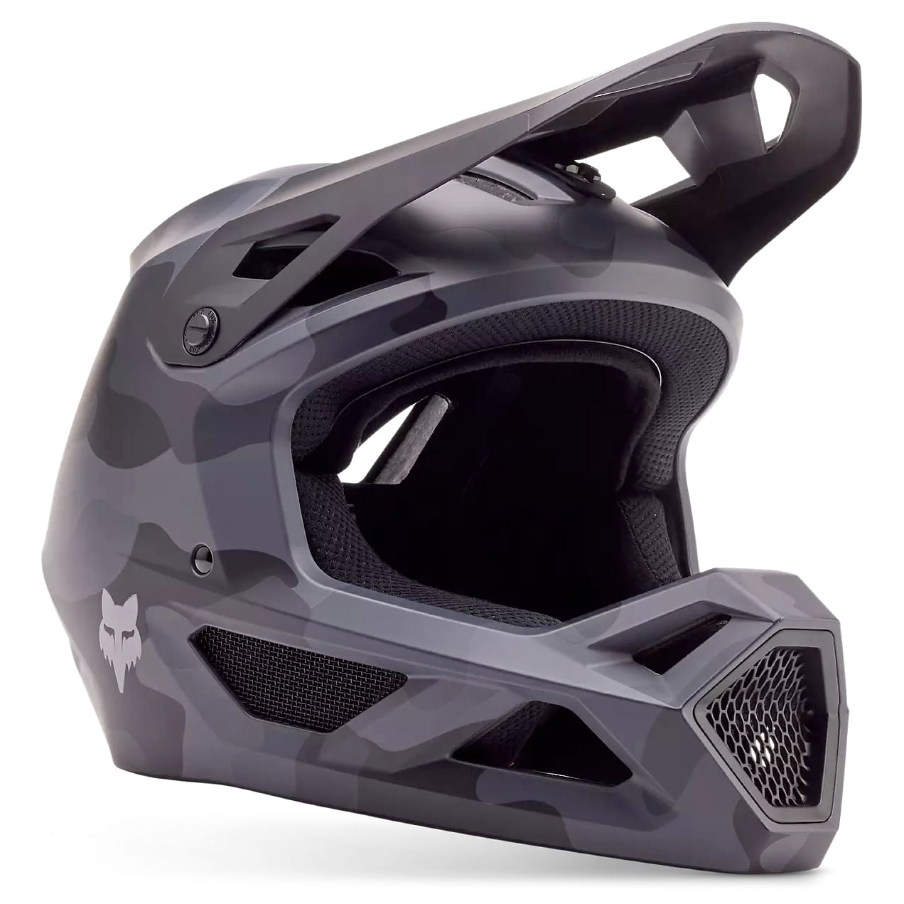 fox rampage helmet 2025-color-black camo
