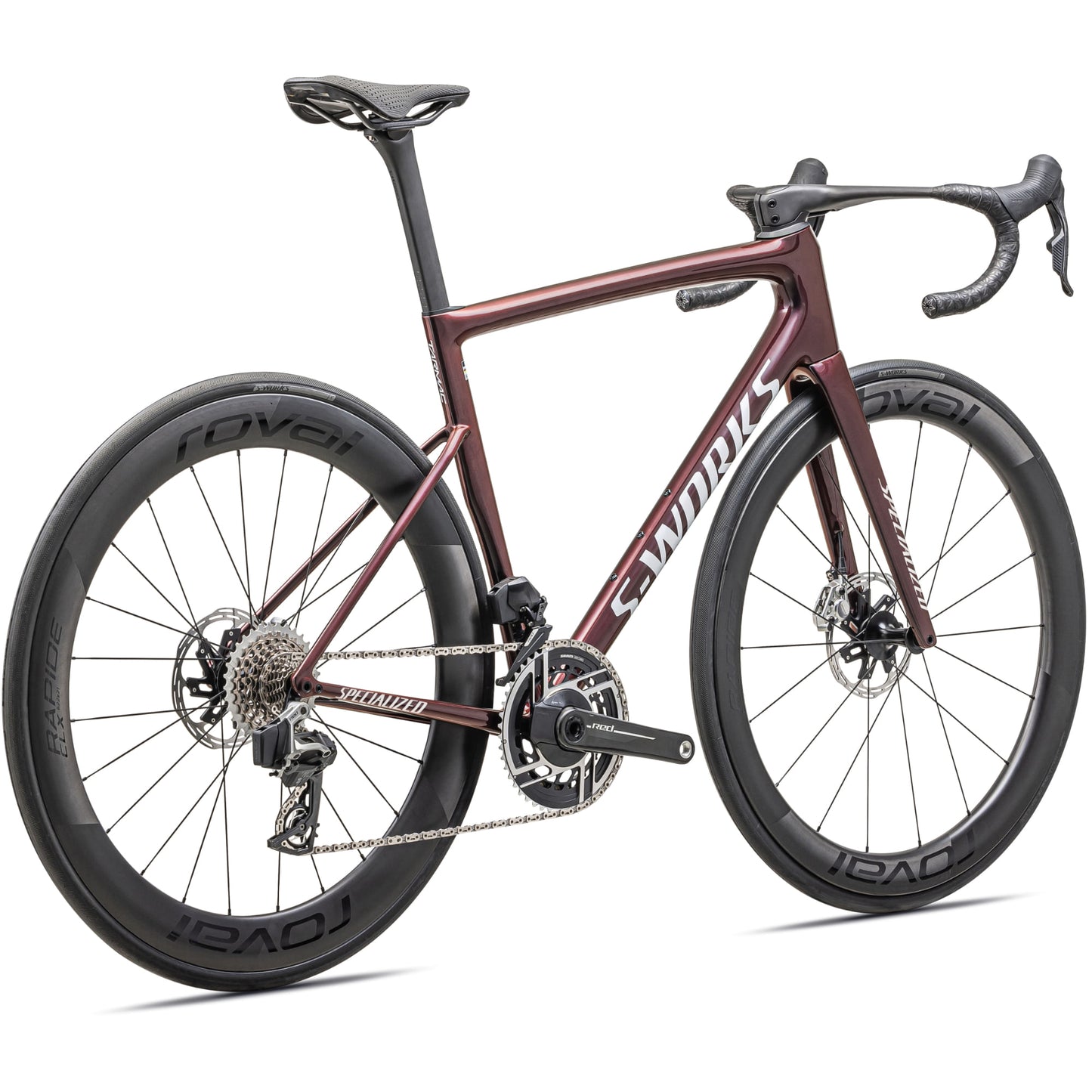 s-works 2025 tarmac sl8 etap road bike-color-gloss salidity red/metallic white silver
