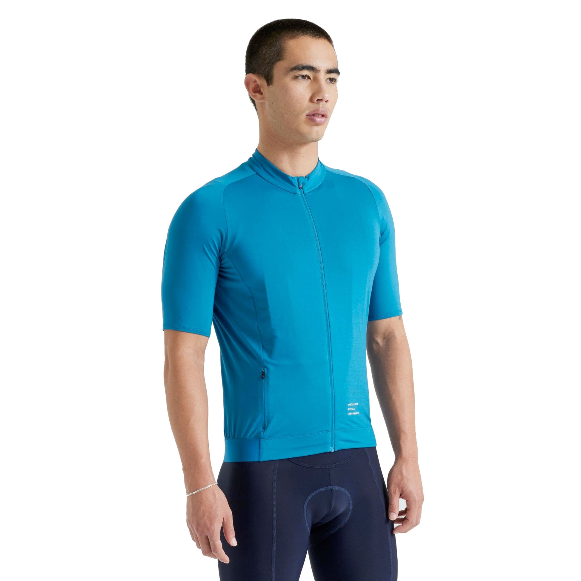 specialized men’s foundation short sleeve jersey-color-sapphire