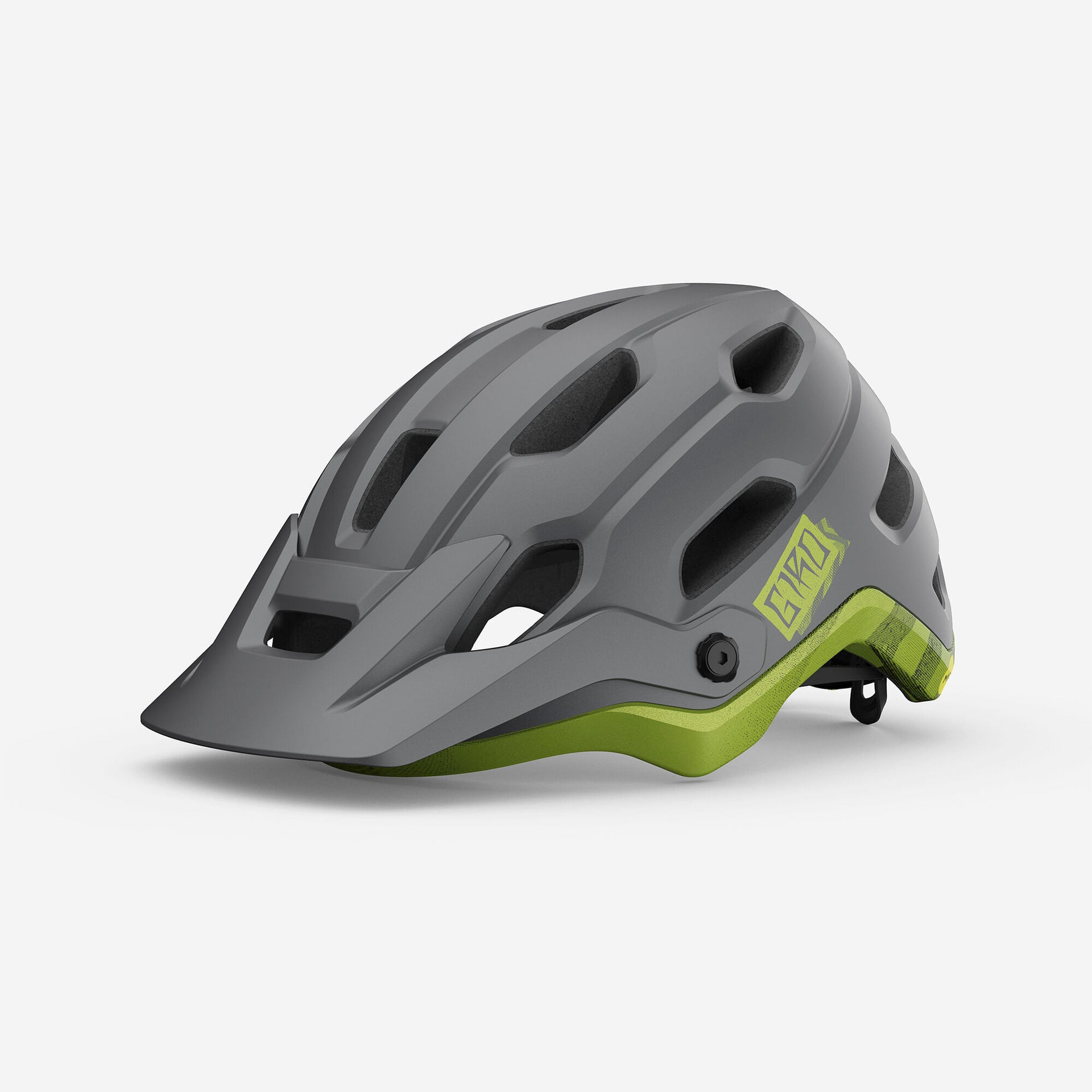giro source mips mtb helm Giro Source MIPS Helmet Matte Metallic Black/Ano Lime