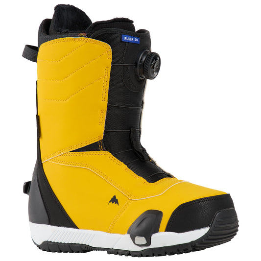 burton ruler boa men’s snowboard boots 2025-color-goldenrod