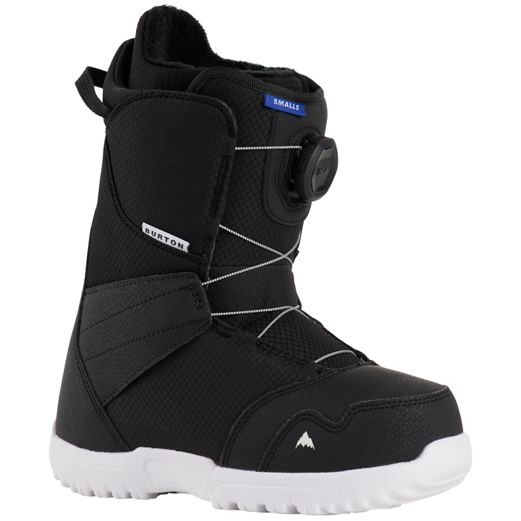 burton junior snowboard Kids' Mini Grom The tip and tail kick up with an early rise outside the feet for the catch Burton: Kids Smalls Snowboard -
