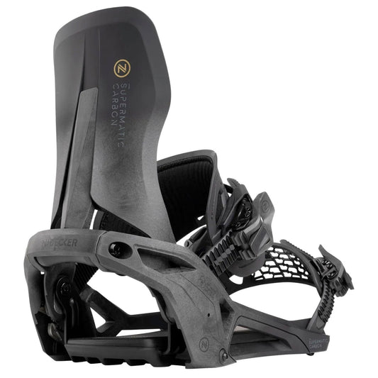 nidecker carbon supermatic snowboard bindings 2025