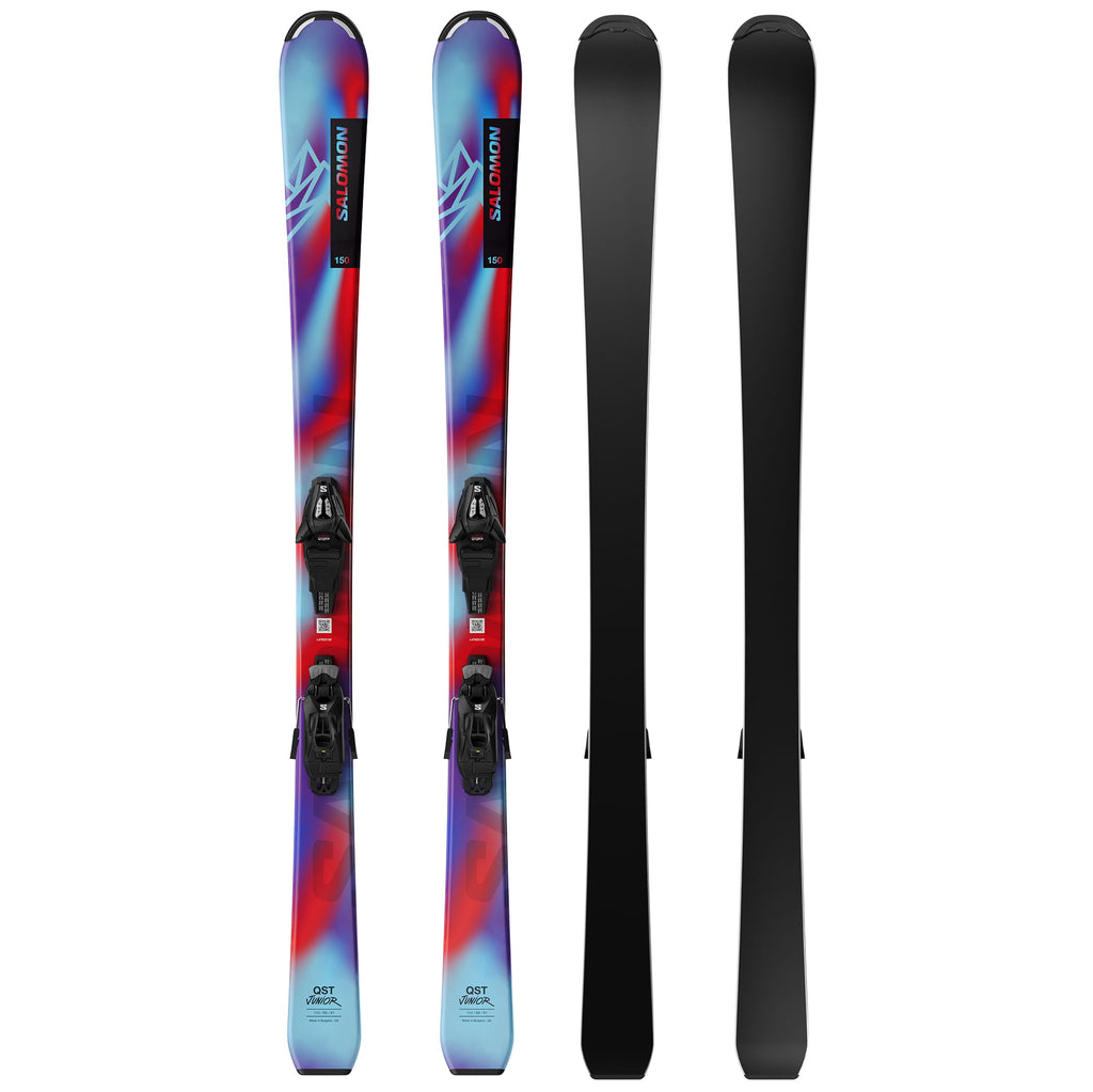 Salomon QST S Kidss Skis with C5 GW Bindings