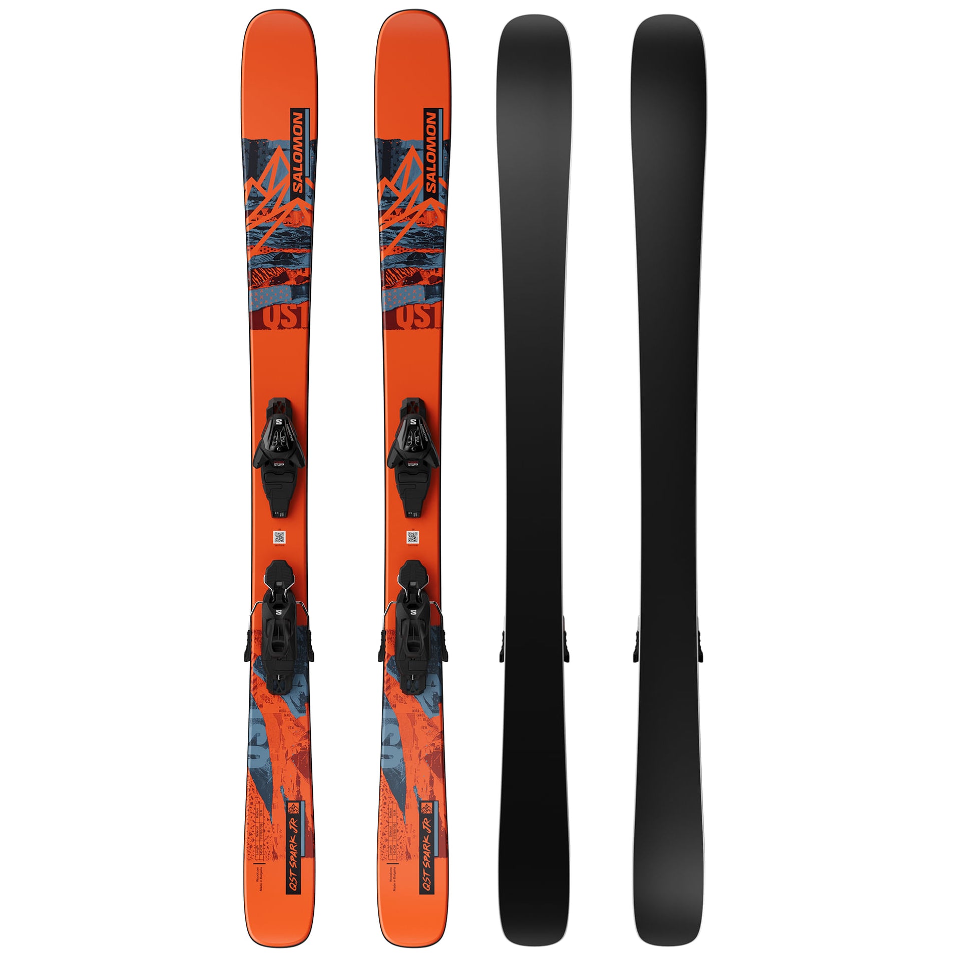 Salomon QST Spark M Kidss Skis with L6 GW Bindings 2025 150cm