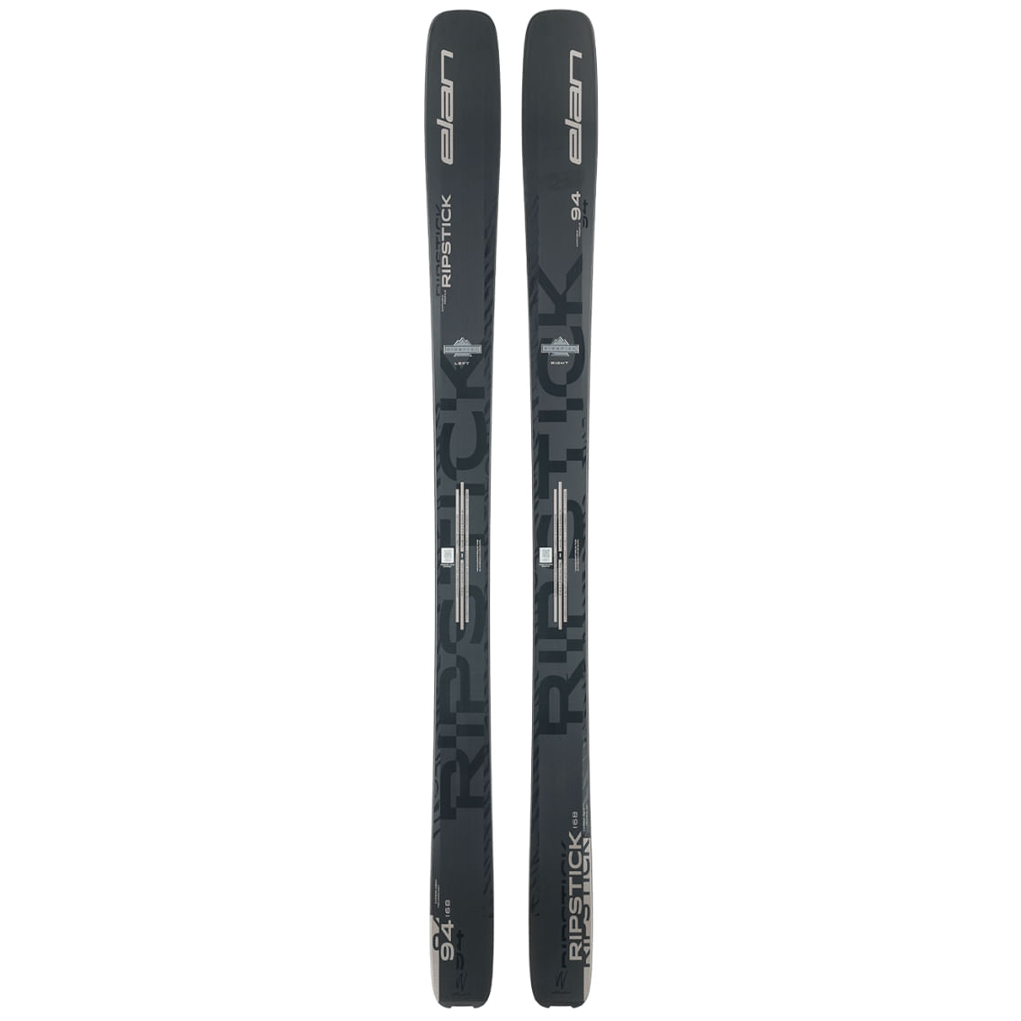 elan ripstick 96 black edition skis 2025