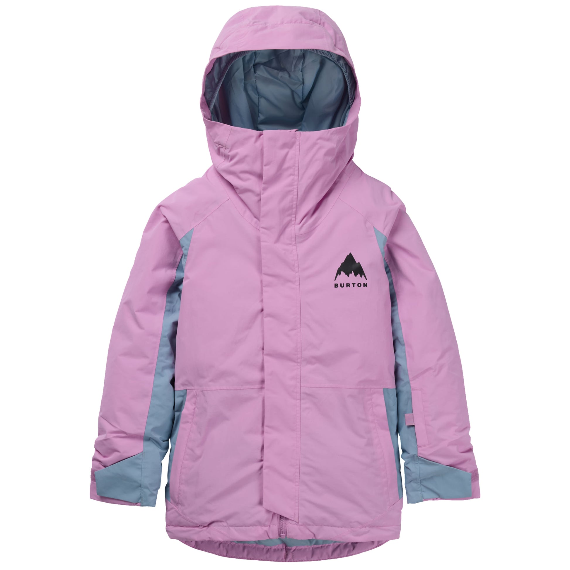 burton kids' skimmer 2l jacket-color-orchid purple/dusty blue