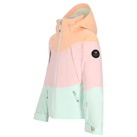 obermeyer reese kids’ jacket-color-peachy