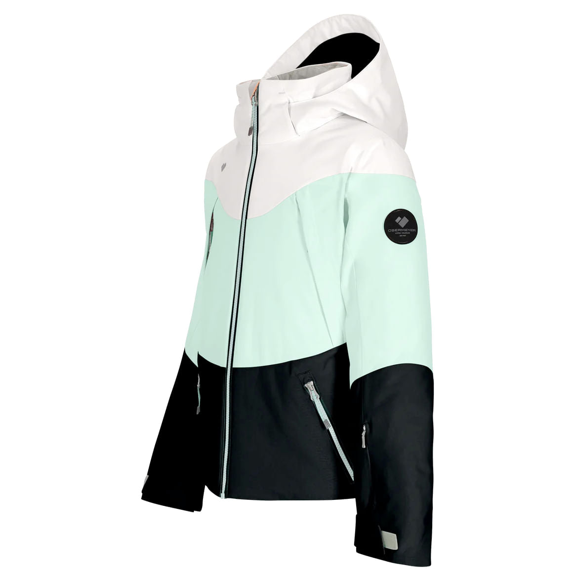 obermeyer reese kids’ jacket-color-winter mint