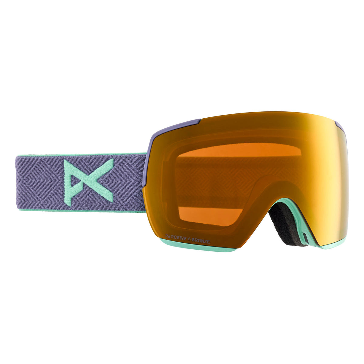 Anon M5S Goggles Na Frame Purple Lens Perceive Sunny Bronze 17 / S3 Spare Lens Perceive Cloudy Burst 59 / S1