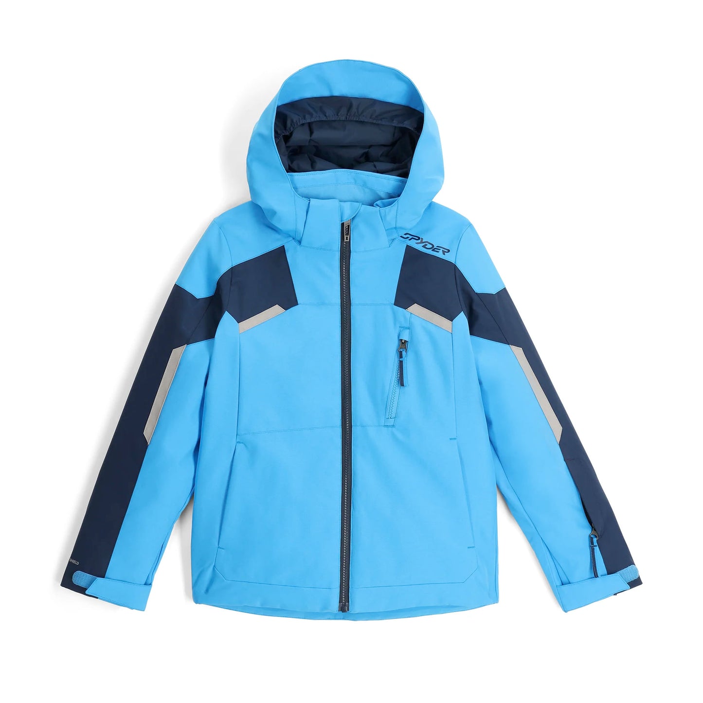 spyder leader kids’ jacket-color-aether blue