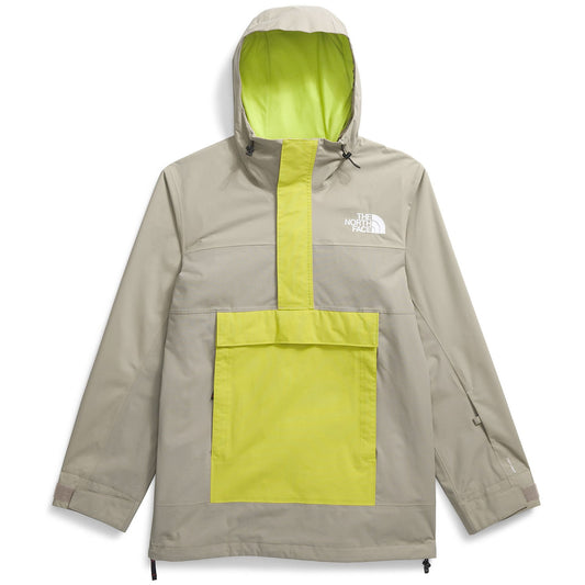 the north face driftview men’s anorak-color-clay grey/cavern grey