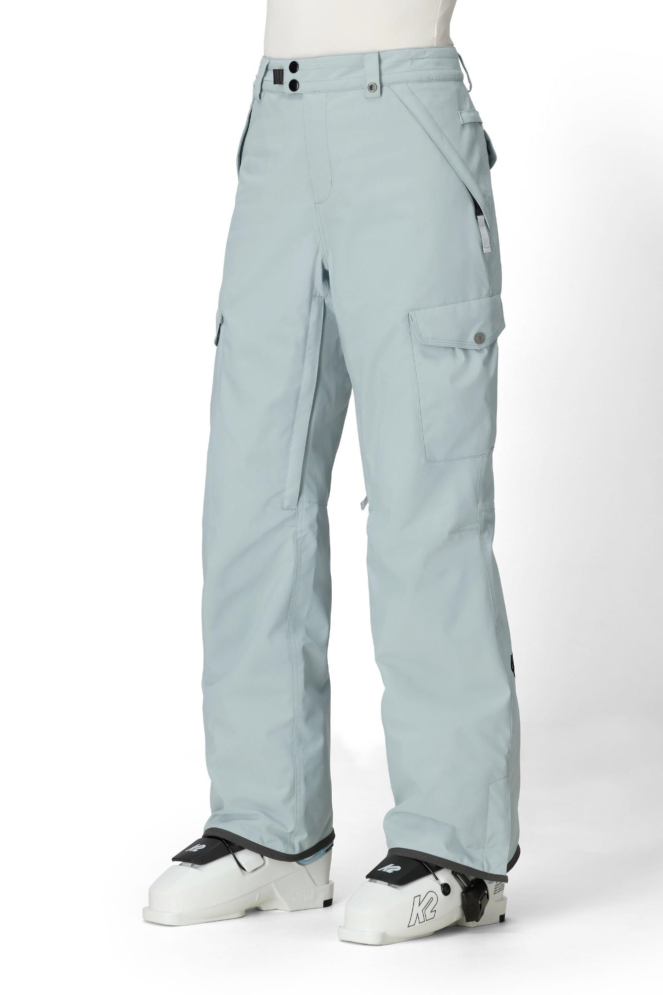686 aura insulated pant-color-dusty marine