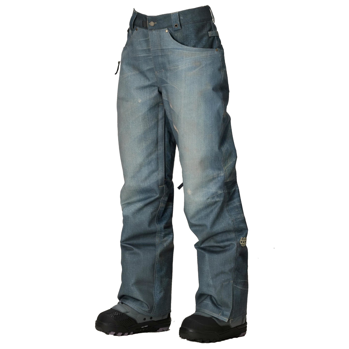 686 deconstructed denim insulated women’s pants