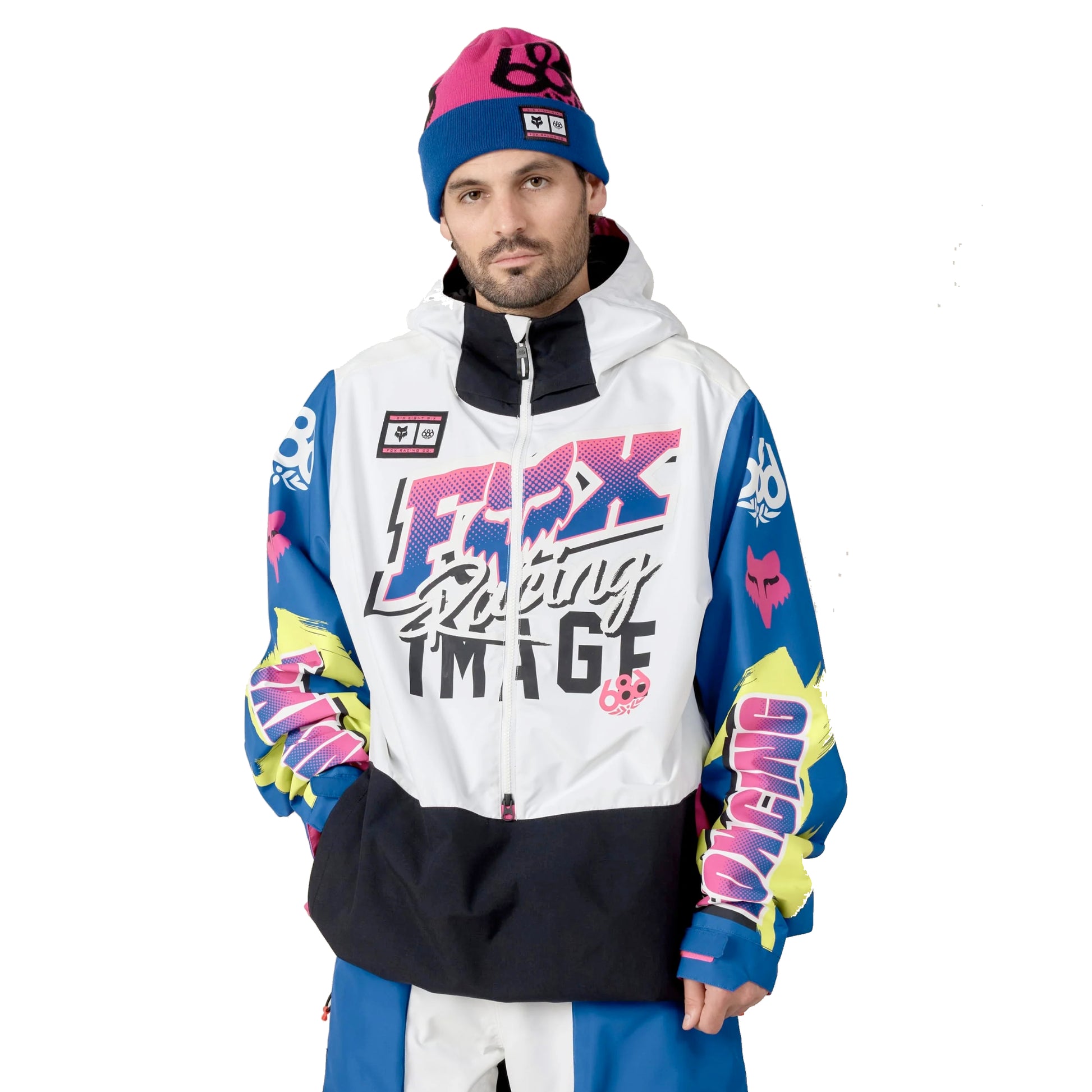 686 fox racing men’s shell anorak