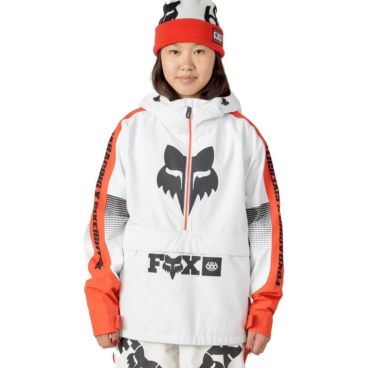 686 WOMENS 686 FOX RACING SHELL ANORAK | Winter Jackets | ERIK