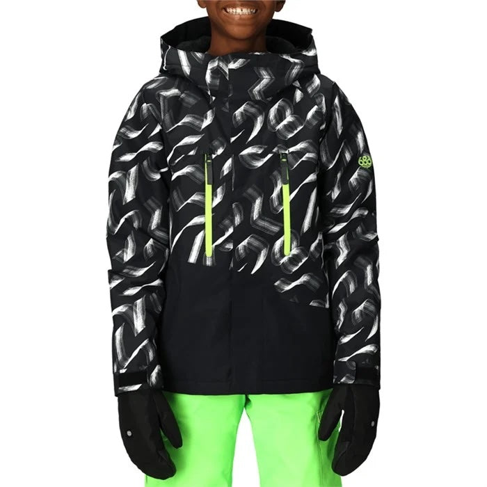 686 Boys' Geo Insulated Jacket | Winter Jackets | ERIK'S – ERIK'S