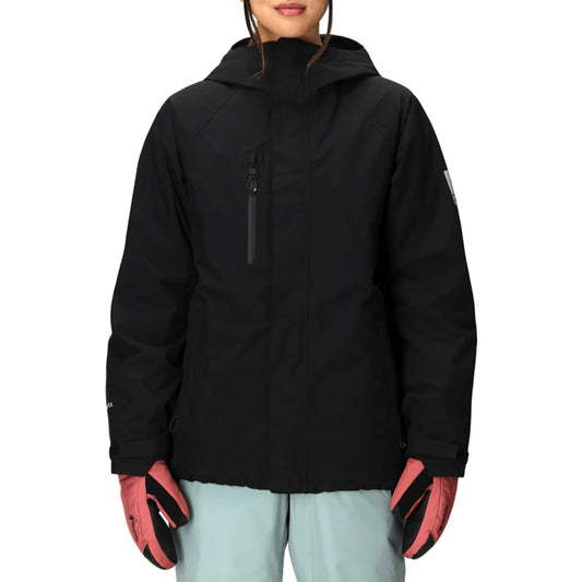 686 gore-tex willow insulated women’s jacket-color-black