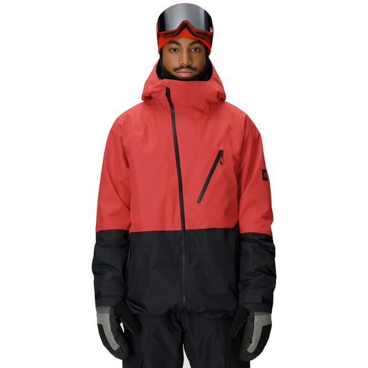 686 hydra thermagraph men’s jacket-color-true red colorblock