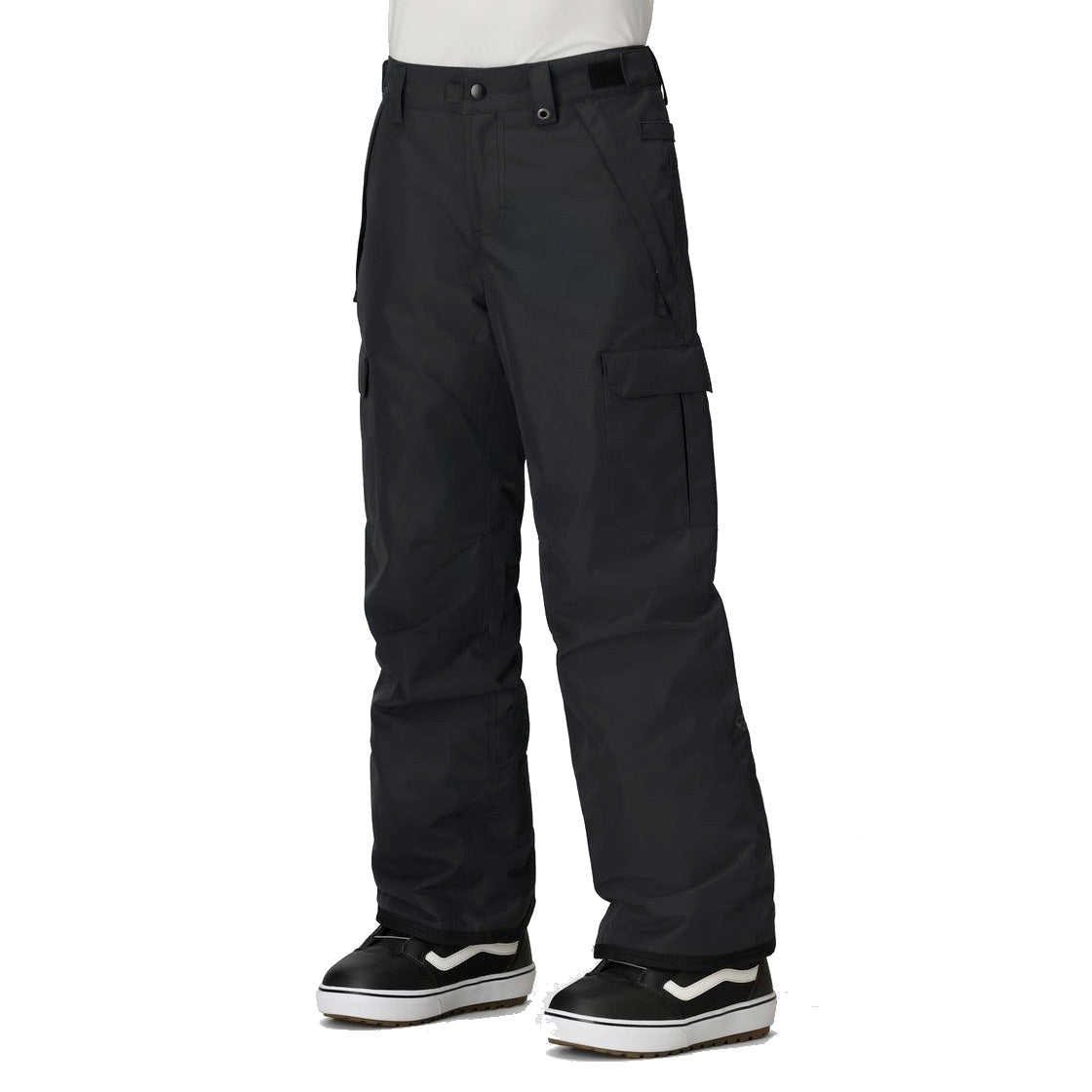 686 infinity cargo insulated kids’ pants-color-black