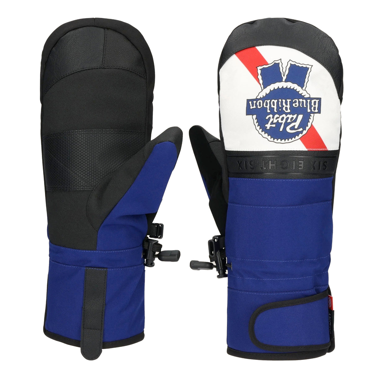 rome bronson len rk1 snowboard mitts 686 Men's Infiloft Recon Mitt PBR Blue / L the Crab Grab Mens Color:Crayon Grey Kennedy Davenport Say Yes Armory
