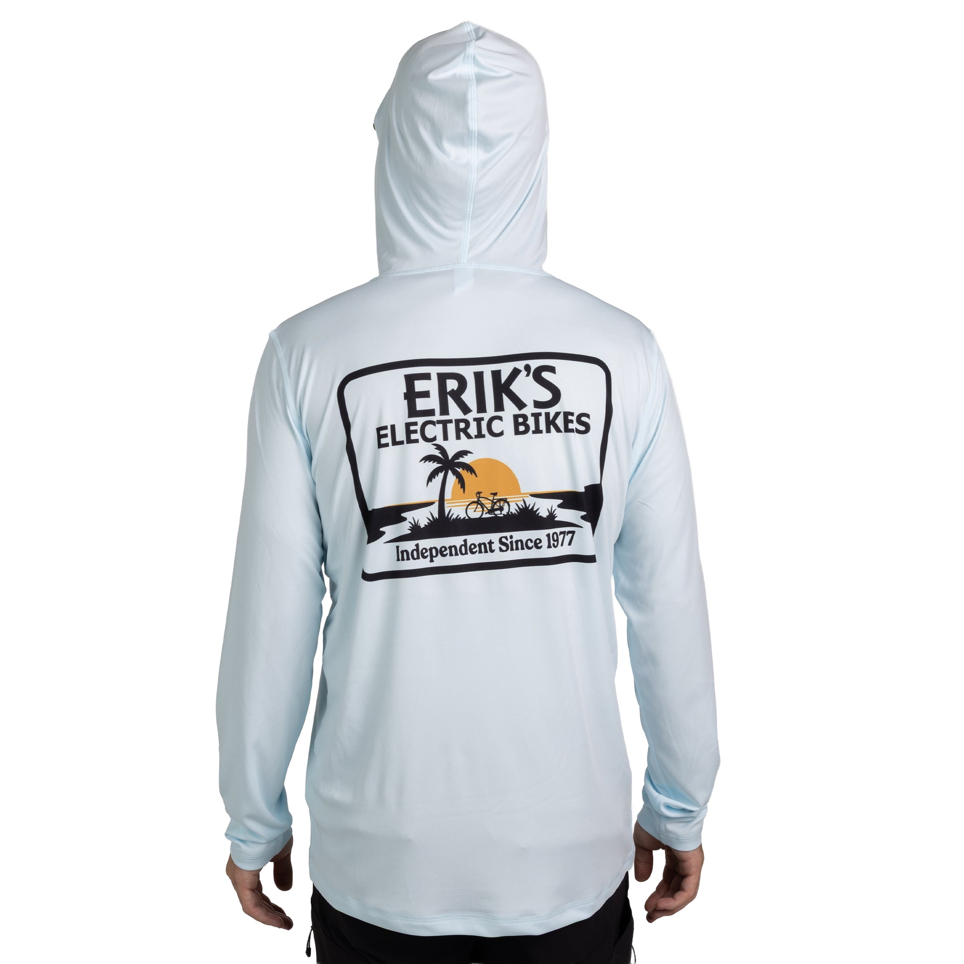 ERIK'S Oval Logo Men's Solar Hoodie