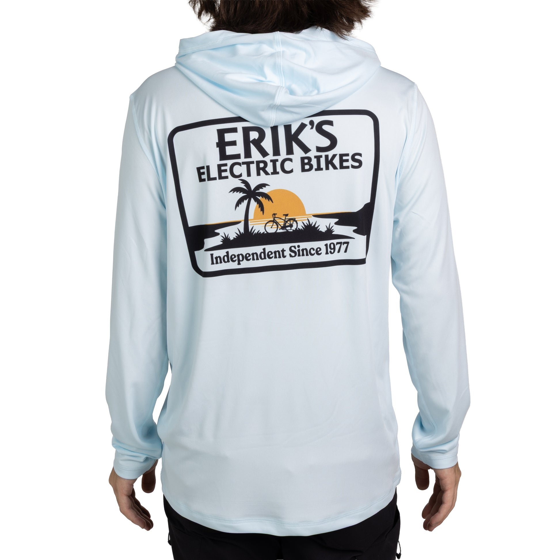 ERIK'S Oval Logo Men's Solar Hoodie
