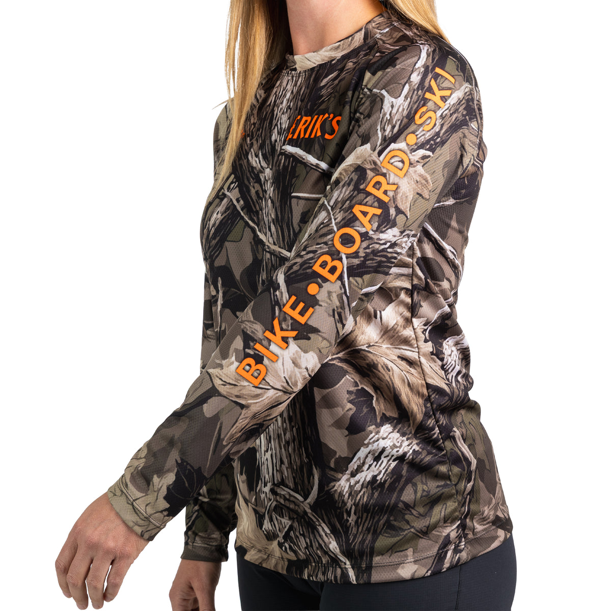 ERIK'S Limited Edition Real Tree Trail Long Sleeve Women's Jersey