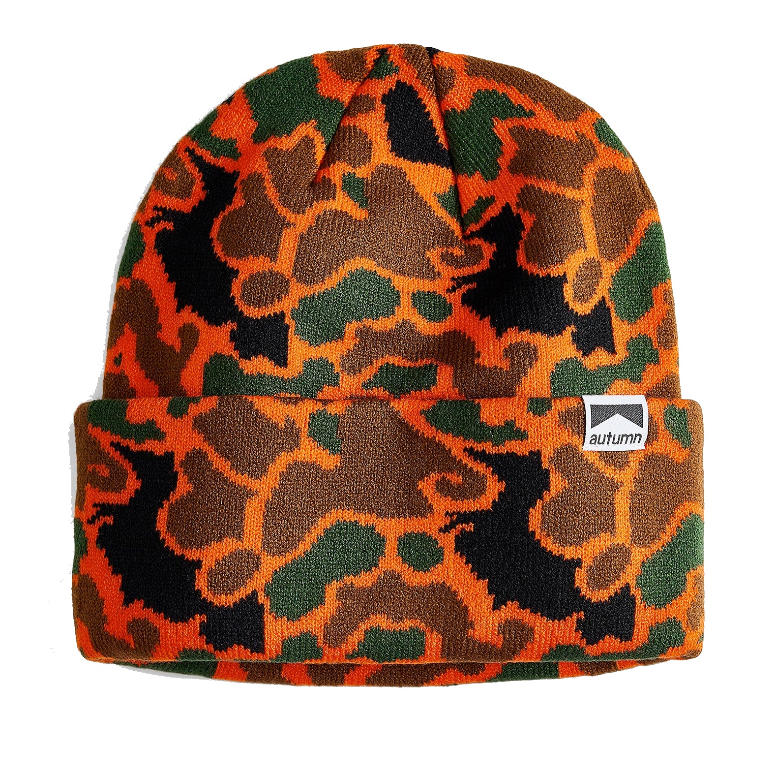 Autumn Surplus Duck Camo Beanie Gold