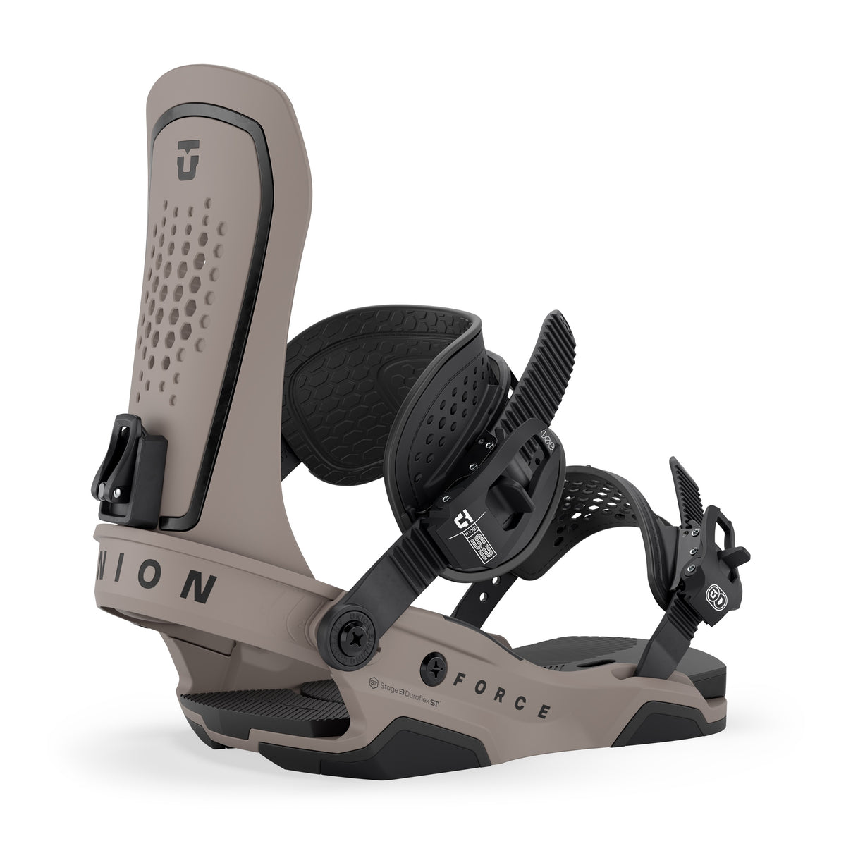 Union Force Men's Snowboard Bindings S Brown