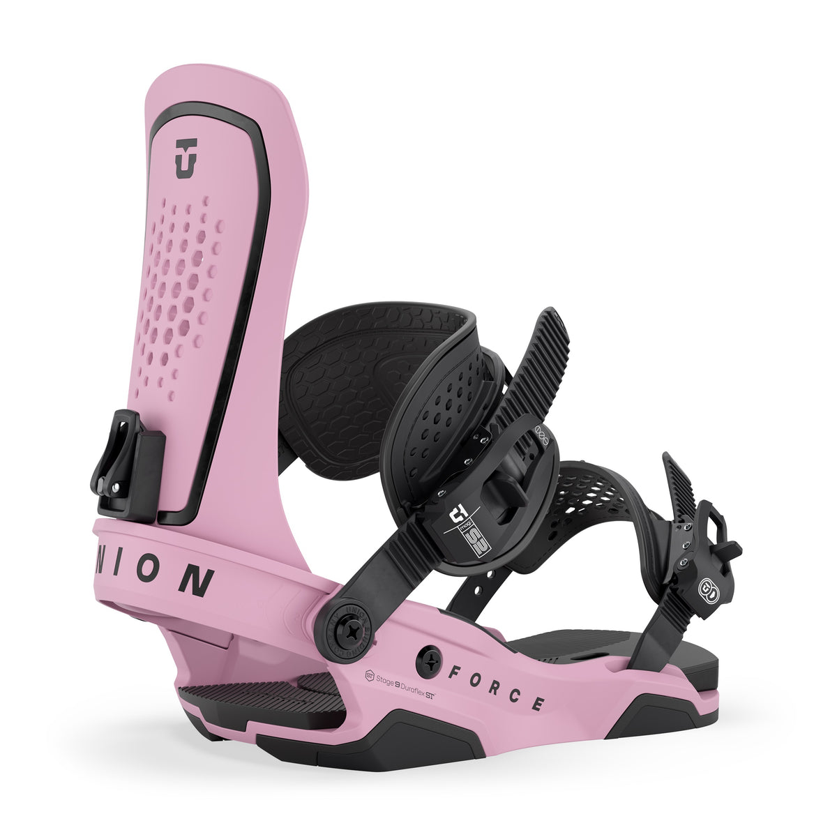 Union Force Men's Snowboard Bindings S Pink