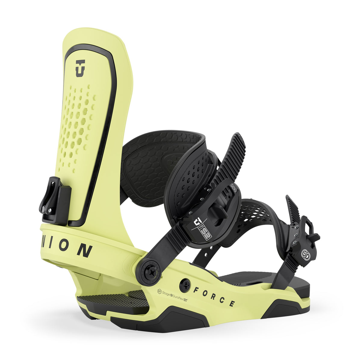 Union Force Men's Snowboard Bindings S Yellow