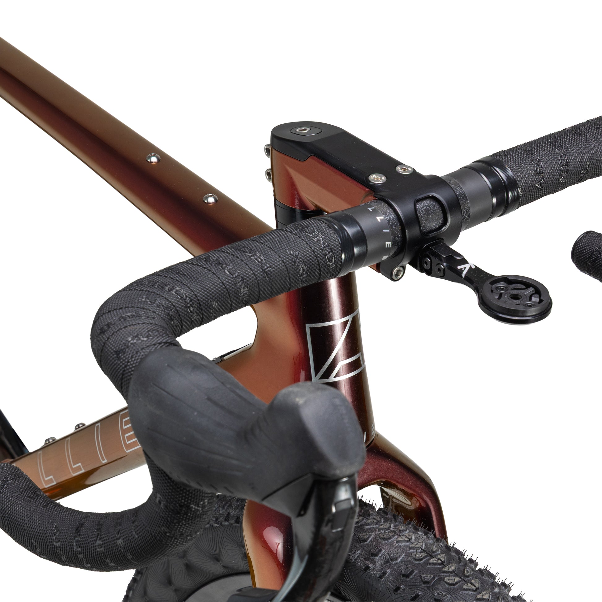 allied able sram force xplr axs gravel bike-color-harlequin fireball