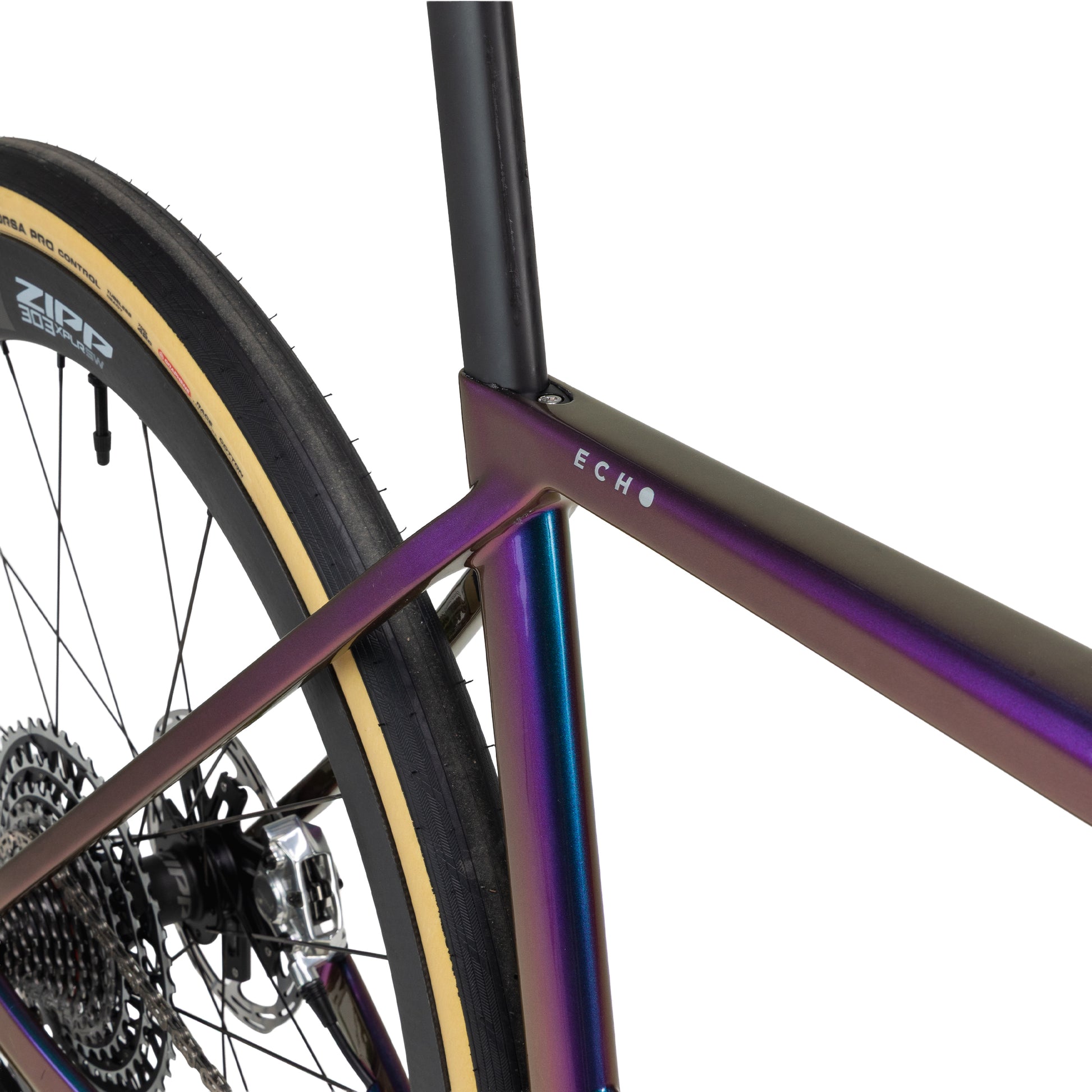 allied echo sram red xplr axs all road bike-color-harlequin purple to green