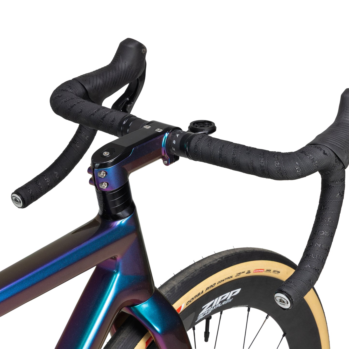 allied echo sram red xplr axs all road bike-color-harlequin purple to green