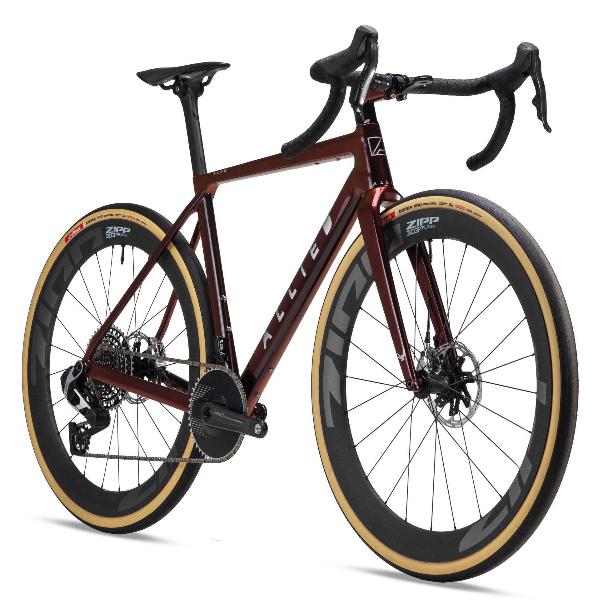 allied echo sram red xplr axs road bike-color-harlequin fireball