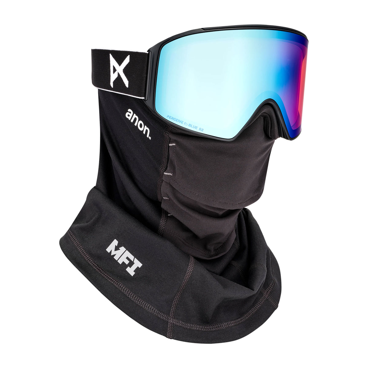 Anon M4 Goggles (Cylindrical) + Bonus Lens + MFI Face Mask