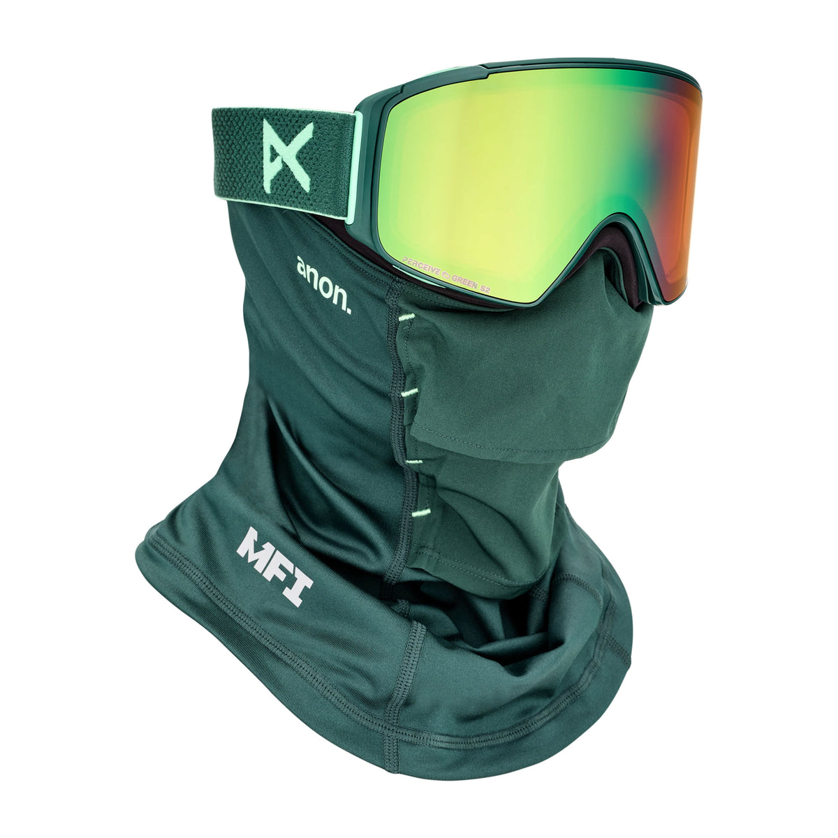 Anon M4 Goggles (Cylindrical) + Bonus Lens + MFI Face Mask