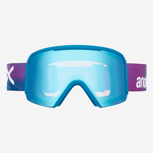 anon nesa goggles-color-pink denim/perceive variable blue