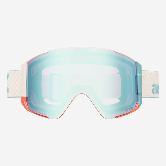 anon sync goggles + bonus lens + mfi mask-color-oat/perceive variable blue