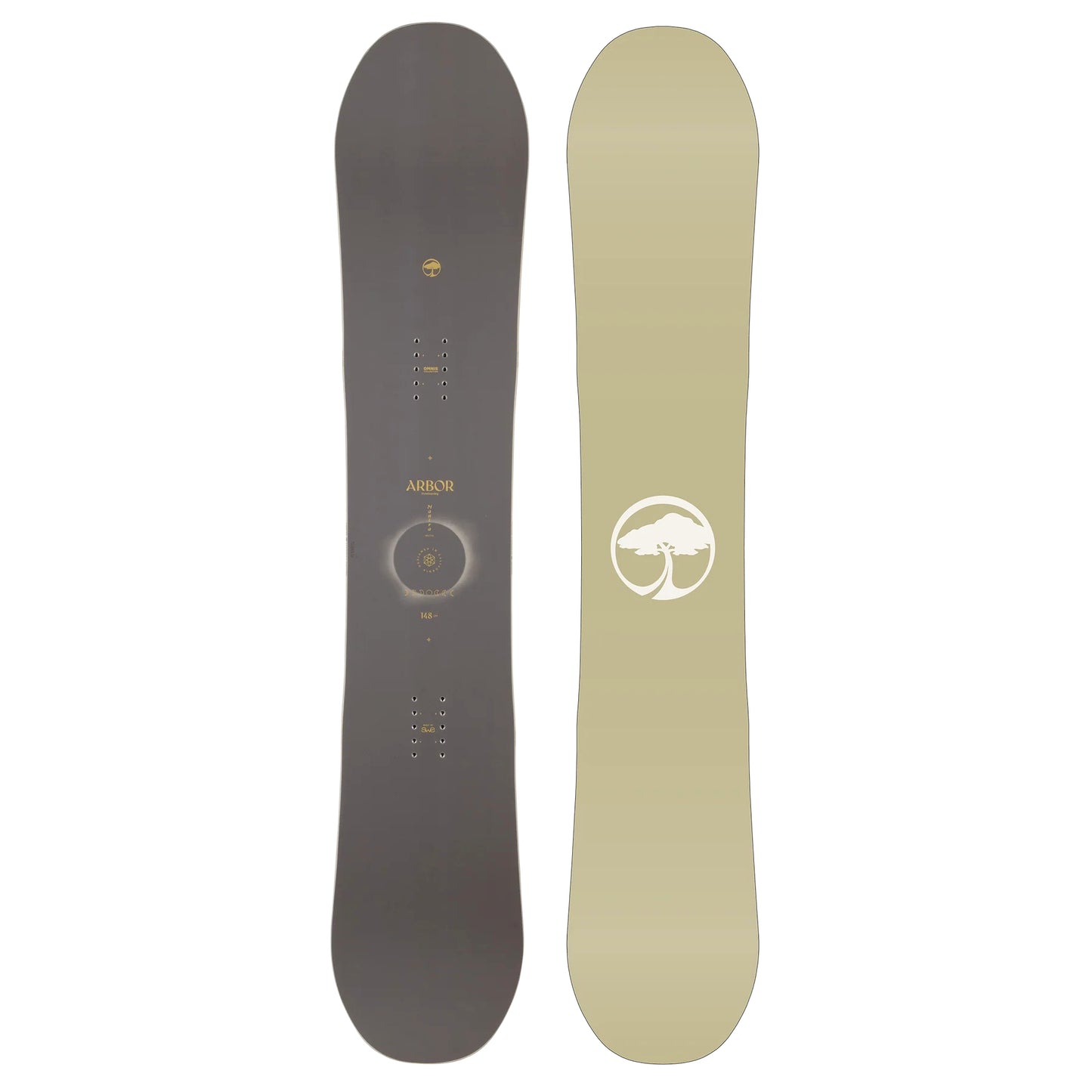 arbor mantra decon women’s snowboard