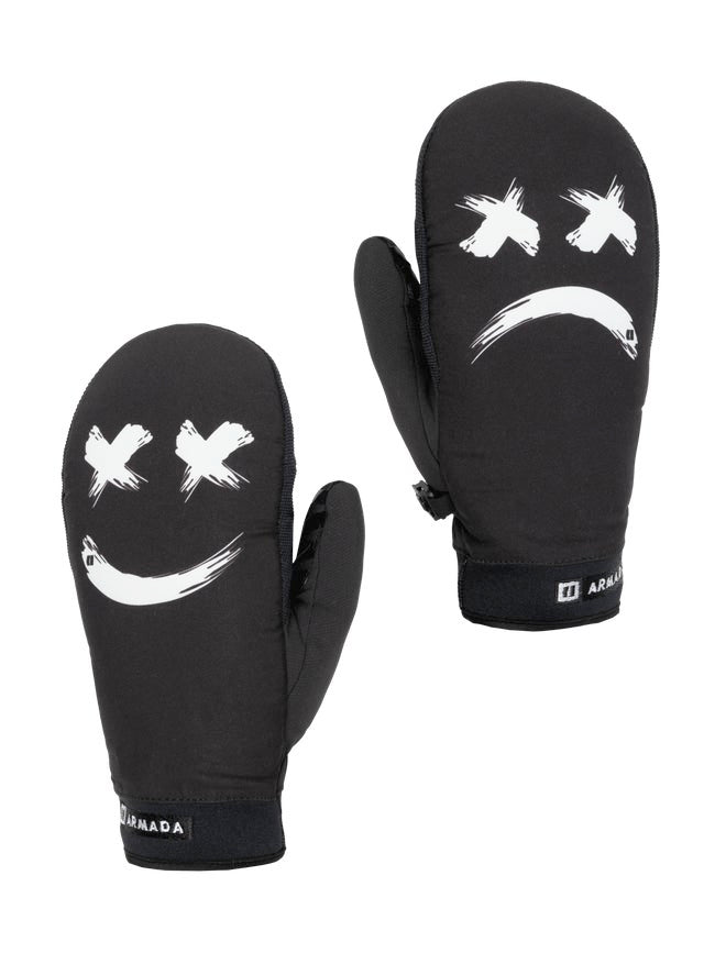 armada carmel gore windstopper mitts-color-off white smiley