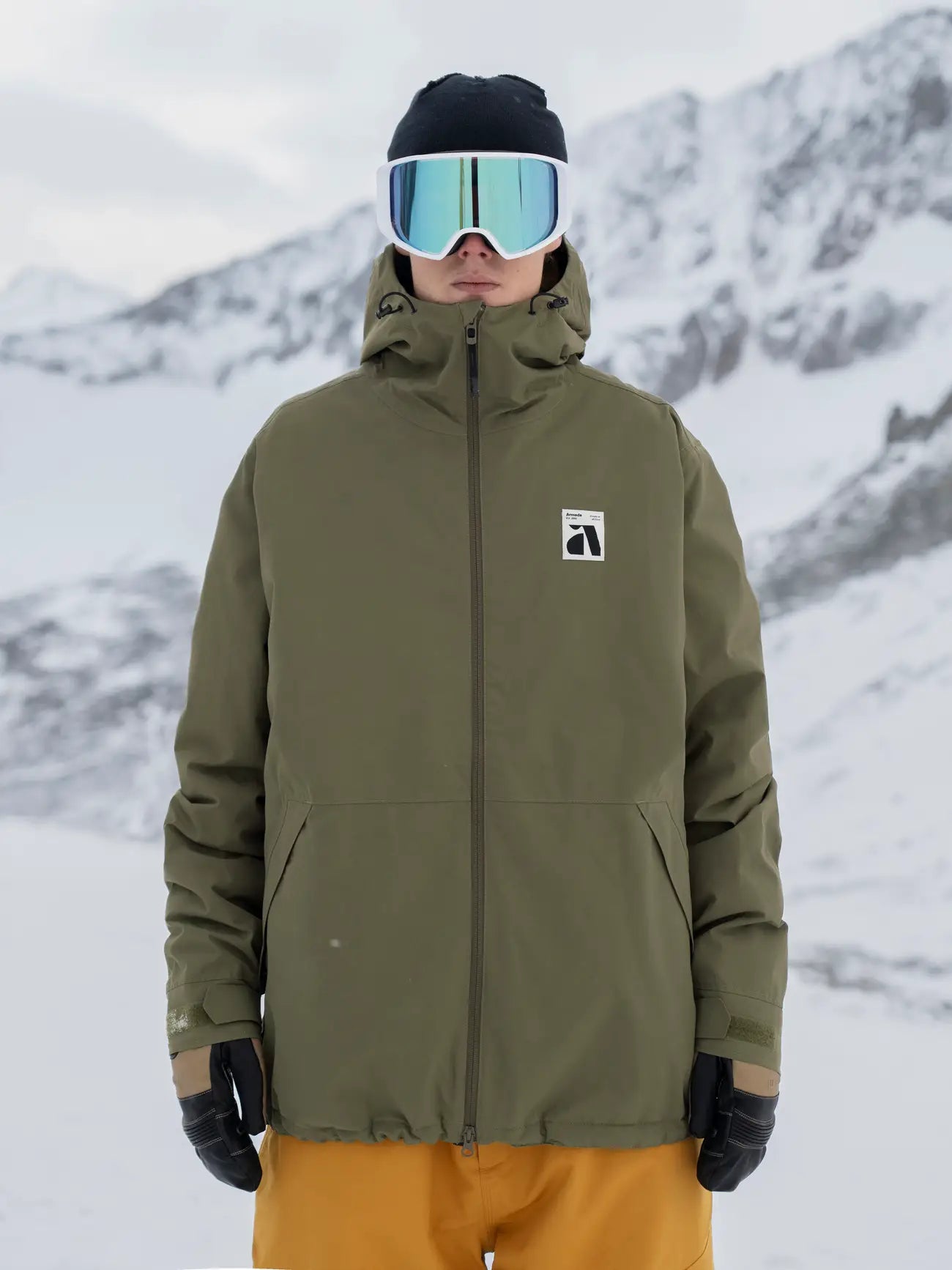 armada reedy 2l insulated men’s jacket-color-olive