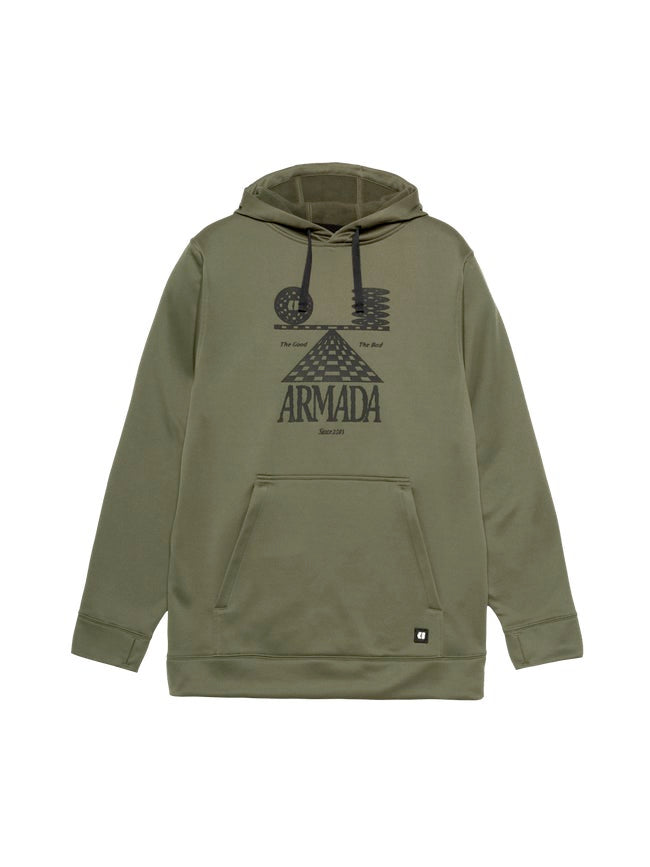armada rollin men’s hoodie-color-olive