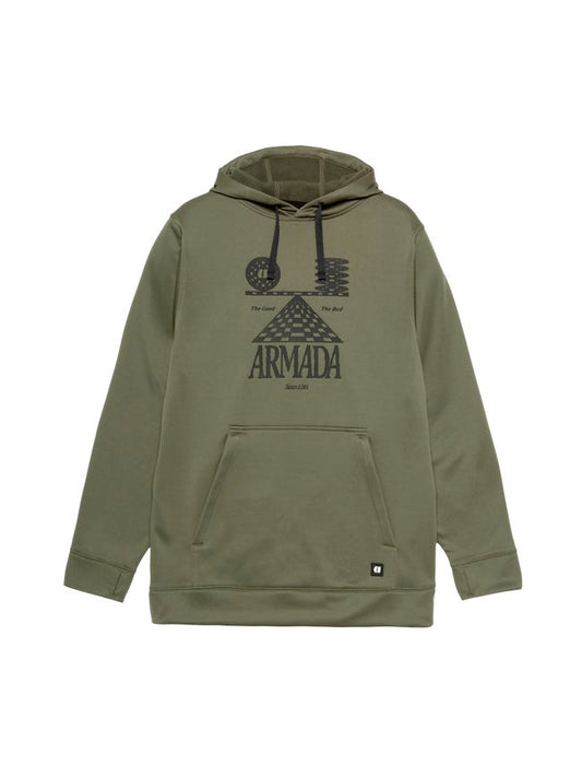 armada rollin men’s hoodie-color-olive