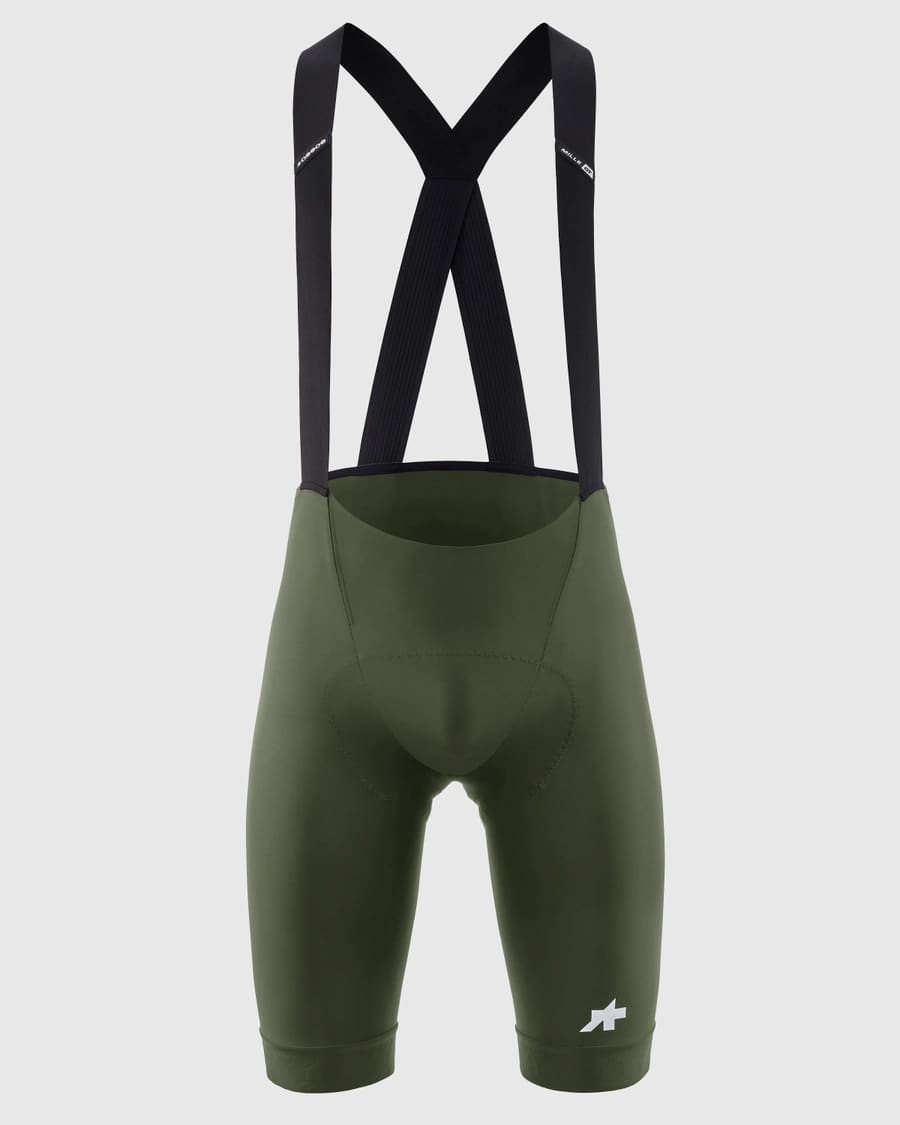 Assos MILLE GT Bib Shorts S11 Xl Moss Green