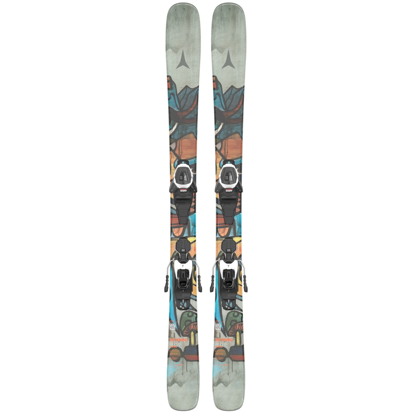atomic bent kids’ skis with l6 bindings 2026