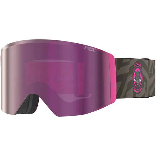 atomic four q signature goggles-color-black/pink
