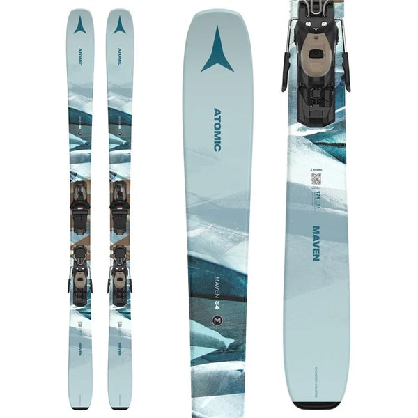 Atomic MAVEN 84 R + M 10 GW GREY/BLUE | Skis | ERIK'S – ERIK'S